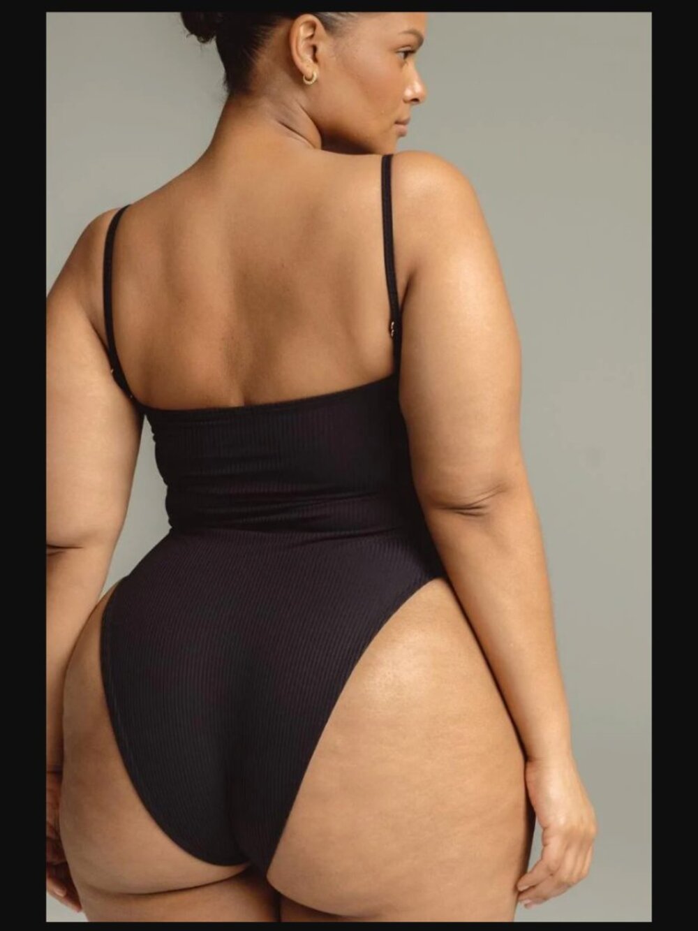 NWT Montce Swim Black Rib Jacelyn One-Piece Size S Retail Price $168.00 - Picture 8 of 10